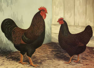 Barnevelders from history.